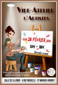 EXPOSITION VIDE ATELIER  2016