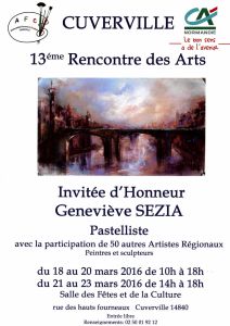 EXPOSITION 13eme RENCONTRE DES ARTS