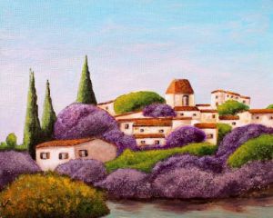Voir le détail de cette oeuvre: Village de Provence